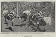 The Final Tie for the Football Association Cup at the Crystal Palace-Frank Gillett-Stretched Canvas
