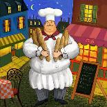 Chef Pasta Master Design-Frank Harris-Giclee Print