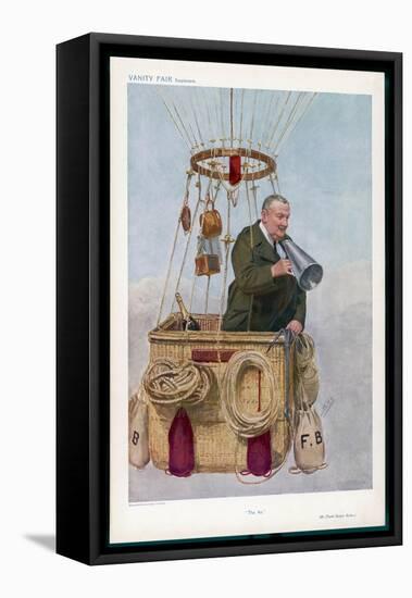 Frank Hedges Butler Motorist and Aviator-Spy (Leslie M. Ward)-Framed Stretched Canvas