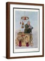 Frank Hedges Butler Motorist and Aviator-Spy (Leslie M. Ward)-Framed Art Print