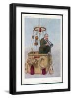 Frank Hedges Butler Motorist and Aviator-Spy (Leslie M. Ward)-Framed Art Print