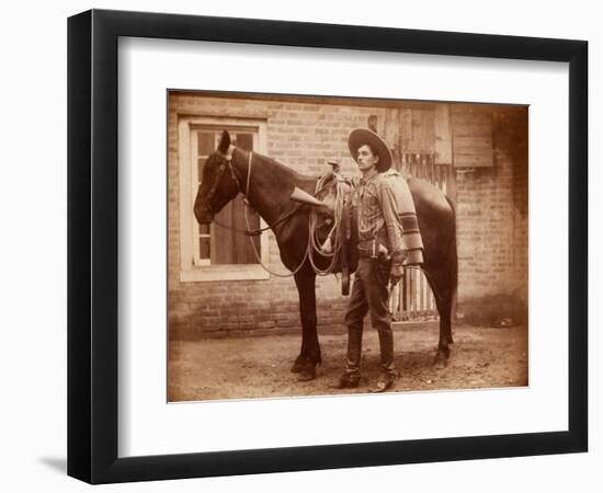 Frank L. Schmid, Texas Ranger-null-Framed Art Print