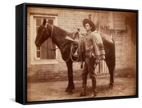 Frank L. Schmid, Texas Ranger-null-Framed Stretched Canvas