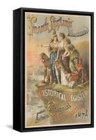 Frank Lesli's Illustrated 1876 Centennial Exposition Poster-null-Framed Stretched Canvas