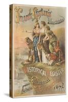 Frank Lesli's Illustrated 1876 Centennial Exposition Poster-null-Stretched Canvas