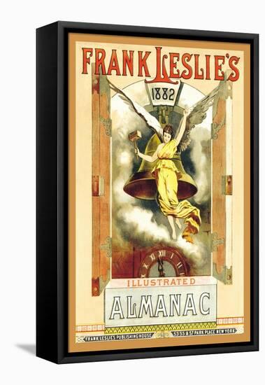 Frank Leslie's Illustrated Almanac:Angel Bell-Ringer, 1882-null-Framed Stretched Canvas