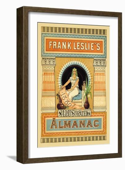Frank Leslie's Illustrated Almanac: Egypt, 1880-null-Framed Art Print