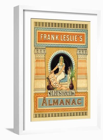 Frank Leslie's Illustrated Almanac: Egypt, 1880-null-Framed Art Print