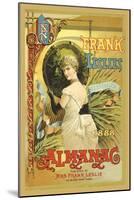 Frank Leslie's Illustrated Almanac: The Old Year and the New, 1888-null-Mounted Art Print
