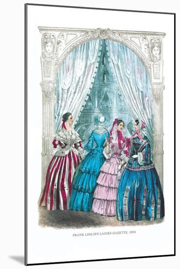 Frank Leslie's Ladies' Gazette, 1854-null-Mounted Art Print