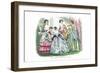 Frank Leslie's Ladies' Gazette, 1854-null-Framed Art Print