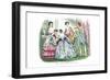 Frank Leslie's Ladies' Gazette, 1854-null-Framed Art Print