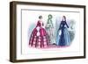 Frank Leslie's Ladies' Gazette, 1854-null-Framed Art Print