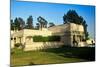 Frank Lloyd Wright's "Hollyhock House", Los Angeles, California-null-Mounted Photographic Print