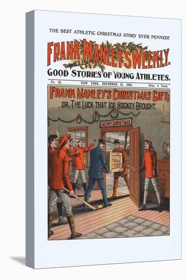 Frank Manley's Christmas Gift, Or, The Luck That Ice Hockey Brought-null-Stretched Canvas