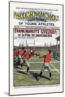 Frank Manley's Football Strategy-null-Mounted Art Print