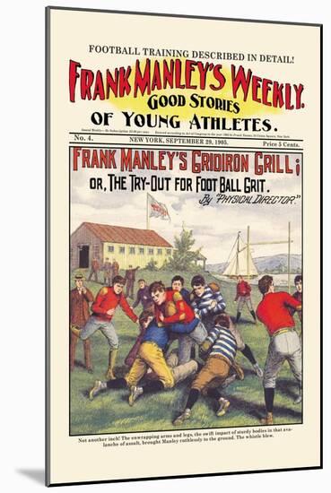 Frank Manley's Gridiron Grill-null-Mounted Art Print