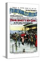 Frank Manley's New Game: Or, The Hurdle Race on Skates-null-Stretched Canvas