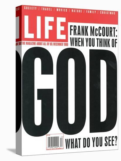 Frank McCourt: When You Think of God What Do You See?, December 1, 1998-null-Stretched Canvas