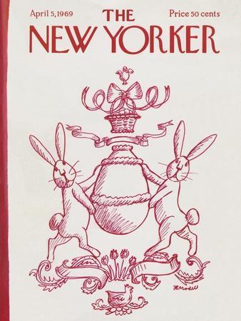 The New Yorker Cover - April 5, 1969