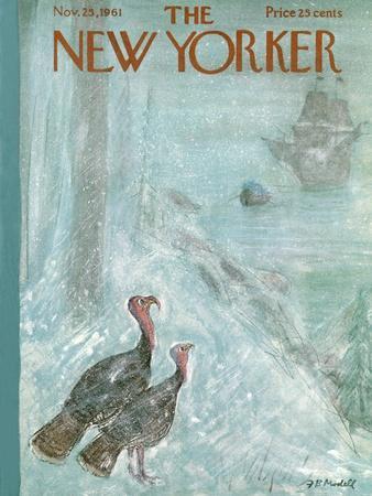The New Yorker Cover - November 25, 1961