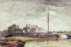 Harbour at St. Vaast, the Hague, 1882-Frank Myers Boggs-Giclee Print