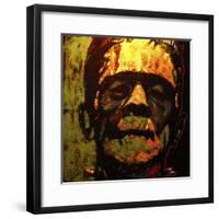 Frank N Stein 001 Touched-Rock Demarco-Framed Giclee Print