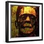 Frank N Stein 001 Touched-Rock Demarco-Framed Giclee Print