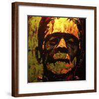 Frank N Stein 001 Touched-Rock Demarco-Framed Giclee Print