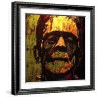 Frank N Stein 001 Touched-Rock Demarco-Framed Giclee Print