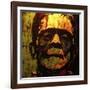 Frank N Stein 001 Touched-Rock Demarco-Framed Giclee Print