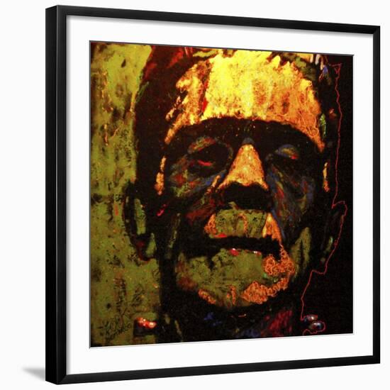 Frank N Stein 001 Touched-Rock Demarco-Framed Giclee Print