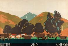 Tea and Music, C.1922 (Colour Litho)-Frank Newbould-Giclee Print
