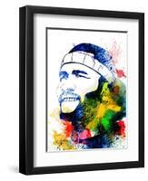 Frank Ocean Watercolor-Jack Hunter-Framed Art Print