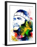 Frank Ocean Watercolor-Jack Hunter-Framed Art Print