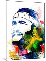 Frank Ocean Watercolor-Jack Hunter-Mounted Art Print