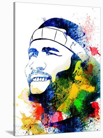 Frank Ocean Watercolor-Jack Hunter-Stretched Canvas