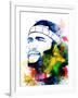 Frank Ocean Watercolor-Jack Hunter-Framed Art Print