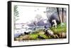 Frank Raby Flapper Shooting on the Great Lakes in the Park-Henry Thomas Alken-Framed Stretched Canvas