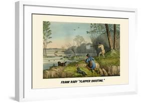 Frank Raby Flapper Shooting-Henry Thomas Alken-Framed Art Print