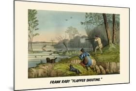 Frank Raby Flapper Shooting-Henry Thomas Alken-Mounted Art Print