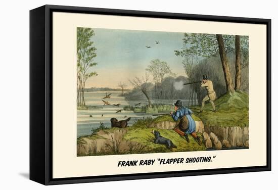 Frank Raby Flapper Shooting-Henry Thomas Alken-Framed Stretched Canvas