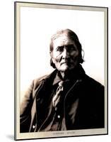 Frank Rinehart Geronimo Apache Indian Congres Art Print Poster-null-Mounted Poster