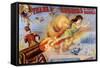 Frank Robbins Circus-null-Framed Stretched Canvas