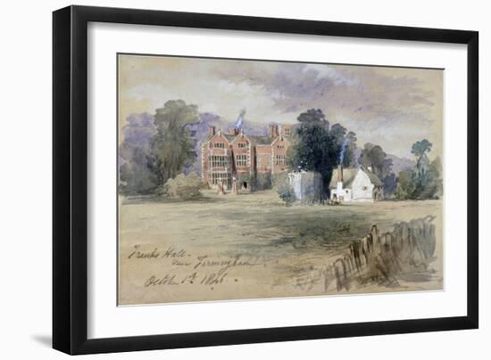 Frank's Hall Near Farningham, 1846-John Gilbert-Framed Giclee Print