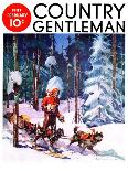 "Stay Santa, Stay!," Country Gentleman Cover, December 1, 1927-Frank Schoonover-Giclee Print