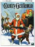 "Stay Santa, Stay!," Country Gentleman Cover, December 1, 1927-Frank Schoonover-Giclee Print