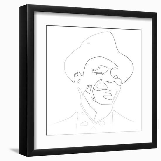 Frank Sinatra-Logan Huxley-Framed Art Print