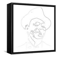 Frank Sinatra-Logan Huxley-Framed Stretched Canvas