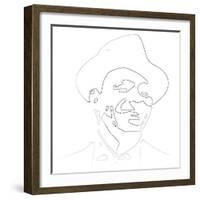 Frank Sinatra-Logan Huxley-Framed Art Print